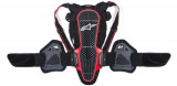 Coloana vertebrală Alpinestars Nucleon KR-3 Color Negru/Roșu.dimensiunea L (pe bretele)