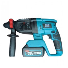 Trusa 3 unelte 36v 8Ah, German Meister, Rotopercutor, Polizor Unghiular și Autofiletanta cu percutie