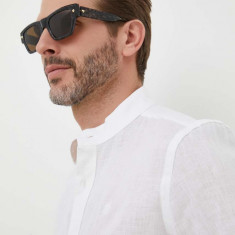 Alexander McQueen ochelari de soare barbati, culoarea maro