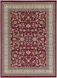 Covor Belgian Premium Kasmar 8746-014, Marime 80 x 150 cm, Rosu, Inaltime Fir 9 mm, Antialergic, Polipropilena, Living, Dormitor
