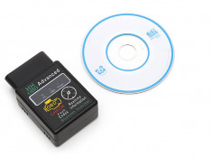 Interfata Diagnoza Tester Auto Bluetooth Obd 2 Elm 327 foto
