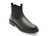 Ghete GEOX negre, U46HQB, din piele naturala