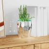 VidaXL Placă Mozaic cu Oglindă 12 pcs Argintiu 100 x 4 cm Sticlă 42017630