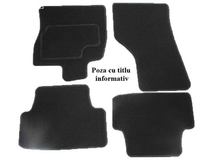 Covorase presuri interior din mocheta dedicate Skoda Octavia 1 1997-2010