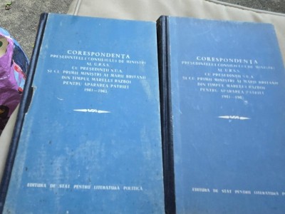 Corespondenta Presedintelui Consiliului de Ministri al U.R.S.S. cu Presedintii S.U.A. si cu Prim Minstri ai Marii Britanii din timpul Marelui Razboi p foto