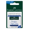 Set Rezerve Stilou, Faber-Castell, Standard, Cerneală Royal Blue, 18 Bucăți, Rescriptibile, Faber Castell