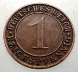 B.143 GERMANIA WEIMAR 1 REICHSPFENNIG 1931 D
