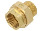 Conector dublu conic tată-mamă cu garnitură GEBO 341-6BL