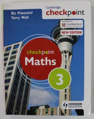 CHECKPOINT MATHS 3 by RIC PIMENTEL and TERRY WALL , 2015 foto