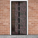 Perdea anti-tantari pt. usi cu inchidere magnetica, 100 x 210 cm - , zLove,, Delight