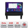 Navigatie Opel Meriva 2010-2017 Android ecran Qled 2K Octa core 4+32 KIT-meriva+EDT-E409-2K CarStore Technology