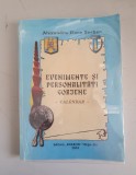 Alexandru Doru Serban - Evenimente si personalitati gorjene - calendar