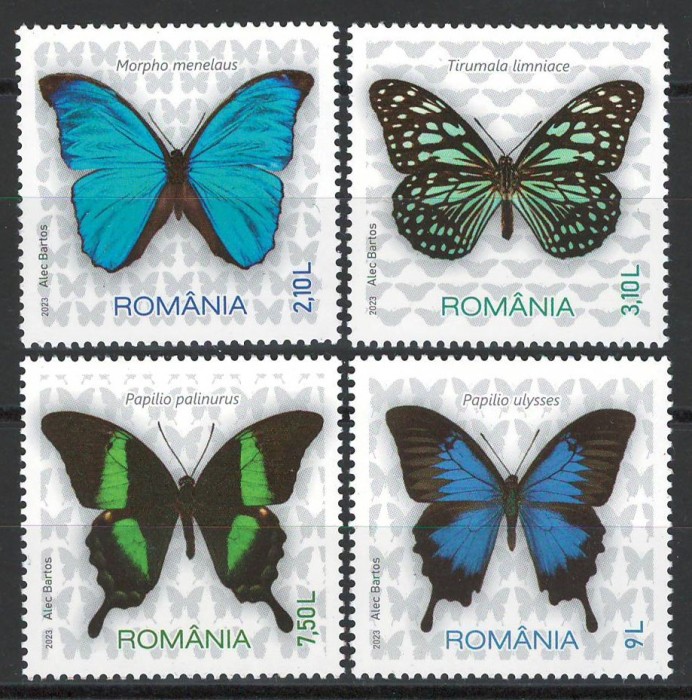 Romania 2023 LP 2424 Fluturi