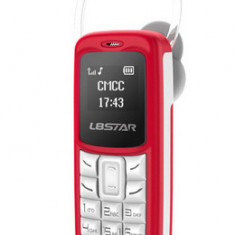 Mini Telefon Mobil L8STAR BM30, Nano-SIM, GSM 1900Mhz, 220mAh, ROSU, GTSTAR