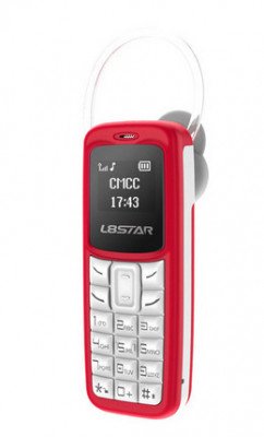 Mini Telefon Mobil L8STAR BM30, Nano-SIM, GSM 1900Mhz, 220mAh, ROSU, GTSTAR foto