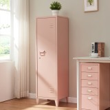 Einzelspind Kurikka 137x38x38 cm Peachy Beige [en.casa]