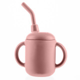 Zopa Silicone Mug ceasca 2 in 1 Old Pink 1 buc