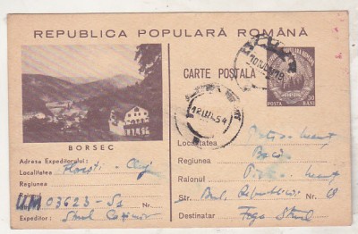 bnk cp Borsec - Vedere - circulata - marca fixa foto