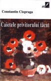 Caietele Privitorului Tacut - Constantin Ciopraga, Institutul European, 2001, Roman, Beletristica, 370 pagini