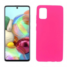 Husa Liquid soft touch compatibila cu Samsung Galaxy A22 5G, Hot Pink, ALC