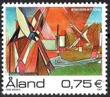 Aland (Finlanda) 2007 - Pictura, arta, Ture Bengtz, neuzat
