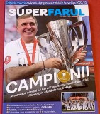 Revista fotbal de colectie - &quot;SUPER FARUL&quot;-editie dedicata castigatoarei titlului in Superliga 2022/2023