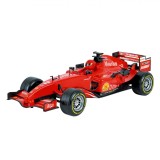 Vehicul Jucărie Formula 1 Friction, 1:24, Roșu și Argintiu, Plastic, Set 2 Bucăți, Oem