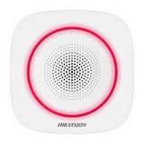 Sirena wireless AX PRO de interior cu led rosu, 868Mhz - HIKVISION DS-PS1-I-WE-R SafetyGuard Surveillance