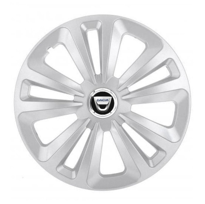 Set 4 capace roti pentru Dacia, model Terra Gray, R15