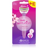 Wilkinson Sword My Intuition Xtreme 3 aparat de ras de unică folosință Comfort Cherry Blossom 6 buc
