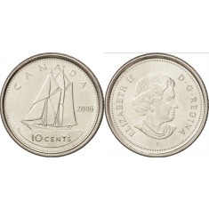 Canada 2006P - 10 cents, necirculata