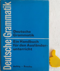 Deutsche Grammatik Gerhard Helbig Joachim Buscha foto