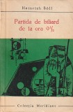 HEINRICH BOLL - PARTIDA DE BILIARD DE LA ORA 91/2 ( MER )