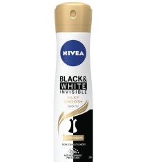 Deodorant spray Nivea Invisible for Black White Silky Smooth, 150 ml foto