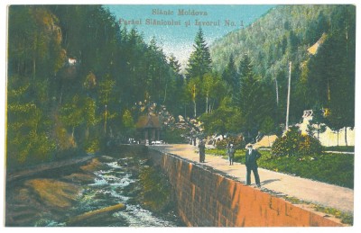 5154 - SLANIC MOLDOVA, Bacau, Romania - old postcard - unused foto