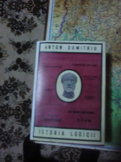 Istoria logicii - Anton Dumitriu - 1975, 1212 pag. cartonata. foto