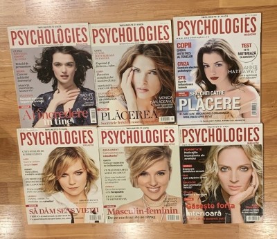 Set 6 numere - Revista Psychologies foto