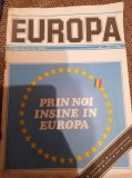 REVISTA EUROPA , NR 4 , ANUL 1 , 1990 - SAPTAMANAL DE ORIENTARE LIBERALA