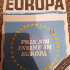 REVISTA EUROPA , NR 4 , ANUL 1 , 1990 - SAPTAMANAL DE ORIENTARE LIBERALA