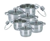 Set oale din inox 12 piese Bohmann + polonic