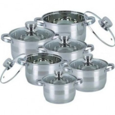 Set oale din inox 12 piese Bohmann + polonic