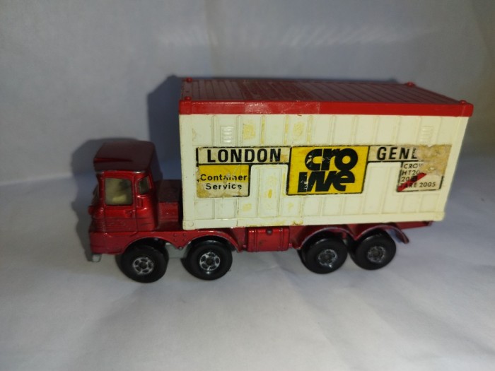 bnk jc Matchbox SuperKings K-24 Scammell Container Truck
