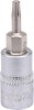 Bit Torx T10 YATO cu Adaptor 1/4&quot;, 37mm, Otel Forjat, Antiderapant, Profesional
