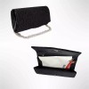 Geanta mica, plic seara pentru ocazii si petreceri, 20 x 10 cm, Magrot B-33 - Negru