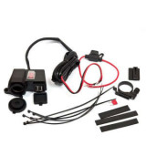 Adaptor bricheta USB Gniazdo zapalniczki DC 12-24V; DC 5V/2.1A (cable length: 1.5 m; Motorcycle; USB additional socket)