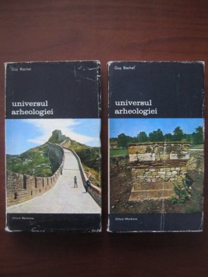 Guy Rachet - Universul arheologiei ( 2 vol. ) foto