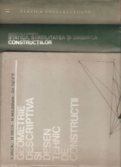 Statica si stabilitatea constructiilor 7 Geometrie descriptiva foto