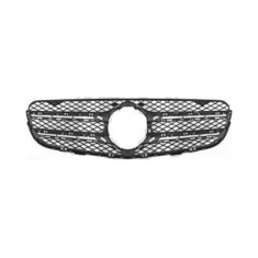 Grila masca radiator Mercedes Clasa Glc (X253), 11.2015-, Fata, negru; interior, Aftermarket