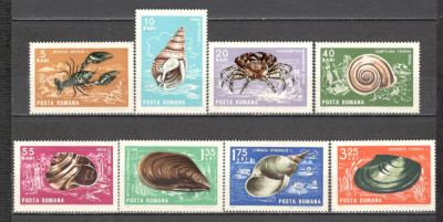 Romania.1966 Crustacee si moluste DR.147 foto