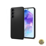 Husa pentru Samsung Galaxy A55 5G A556 Spigen Liquid Air Neagra ACS07526